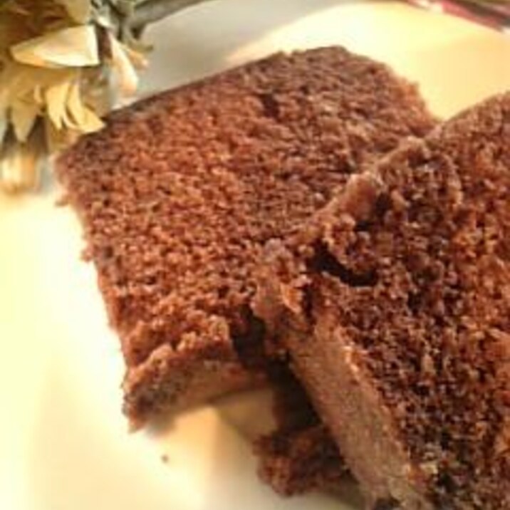 5分で出来るチョコバナナケーキ♪